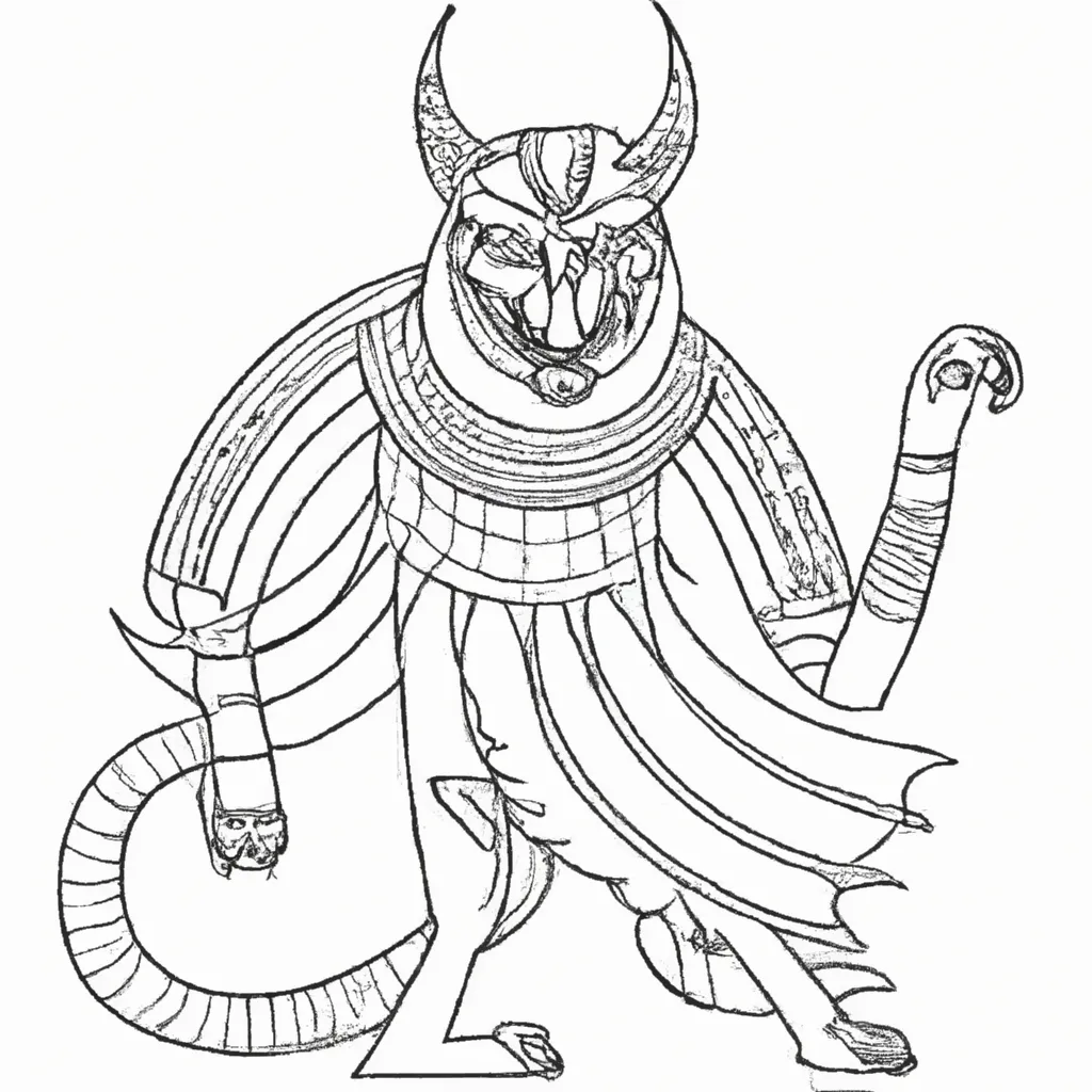 pesadelos era medieval desenhos monstros imprimir colorir 5
