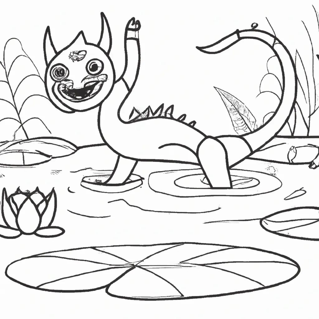monstros pantano desenhos criaturas lamacentas imprimir colorir 10 monstros pantano desenhos criaturas lamacentas imprimir colorir 10