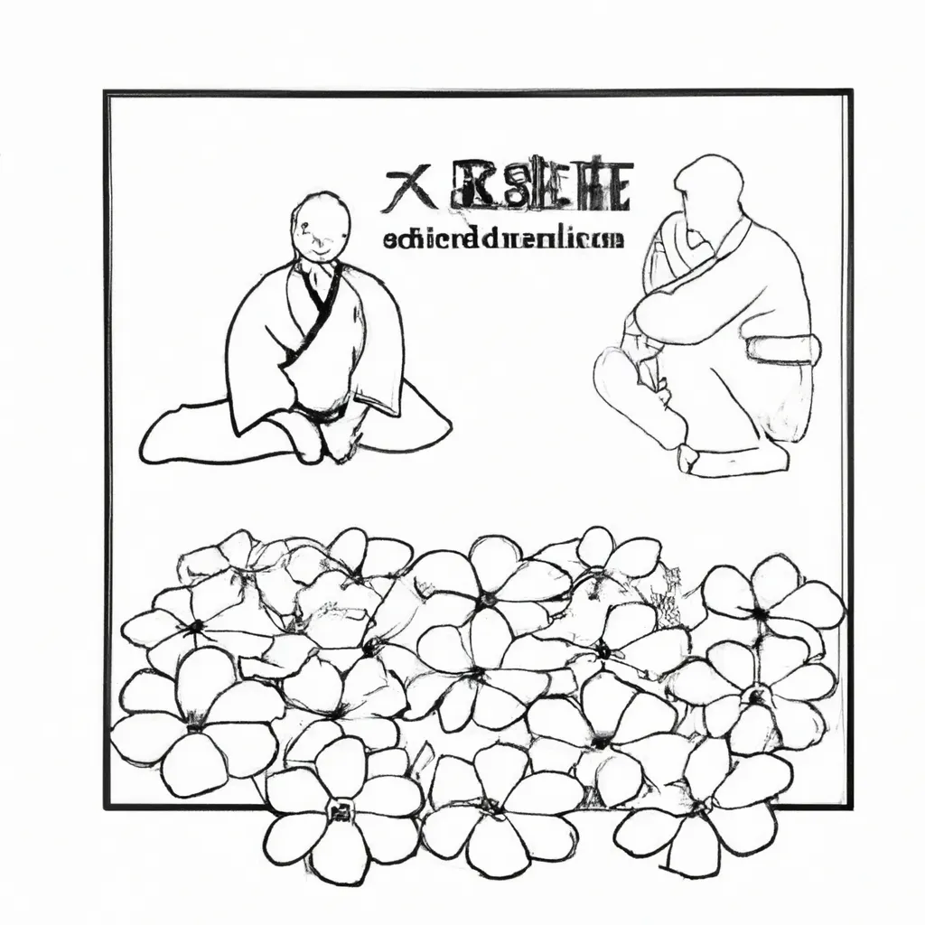 desenhos aikido imprimir colorir harmonia equilibrio 6