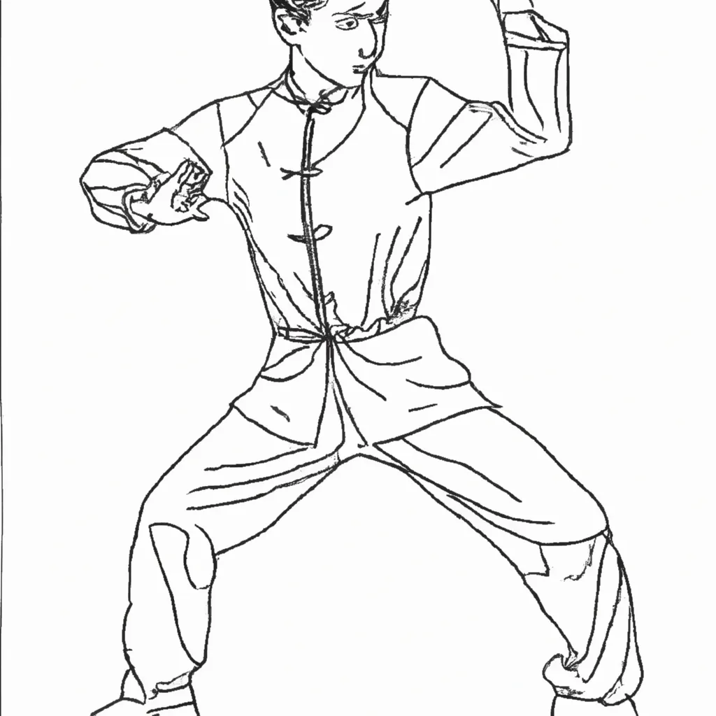 desenhos wing chun imprimir colorir arte marcial bruce lee 12 desenhos wing chun imprimir colorir arte marcial bruce lee 12