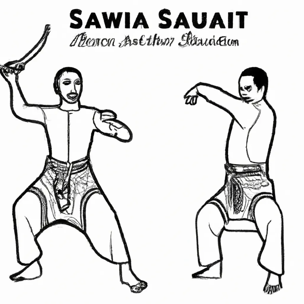 desenhos silat imprimir colorir arte marcial 11