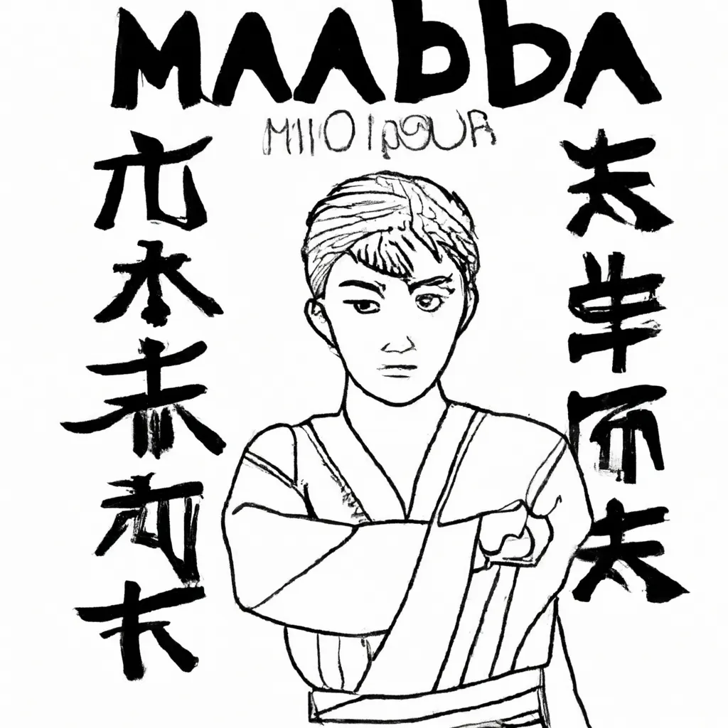 caminho do budo desenhos artes marciais japonesas imprimir colorir caminho do budo desenhos artes marciais japonesas imprimir colorir
