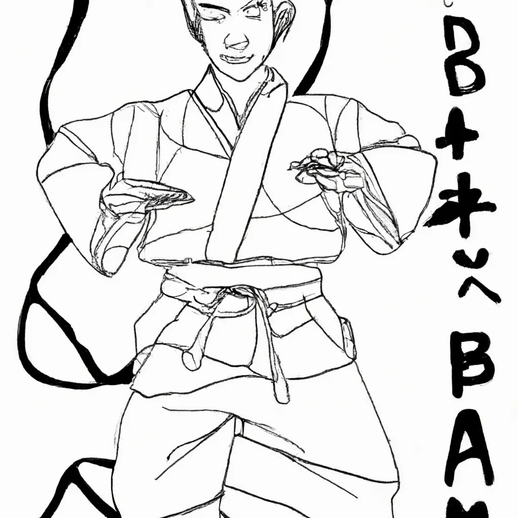 caminho do budo desenhos artes marciais japonesas imprimir colorir 1 caminho do budo desenhos artes marciais japonesas imprimir colorir 1