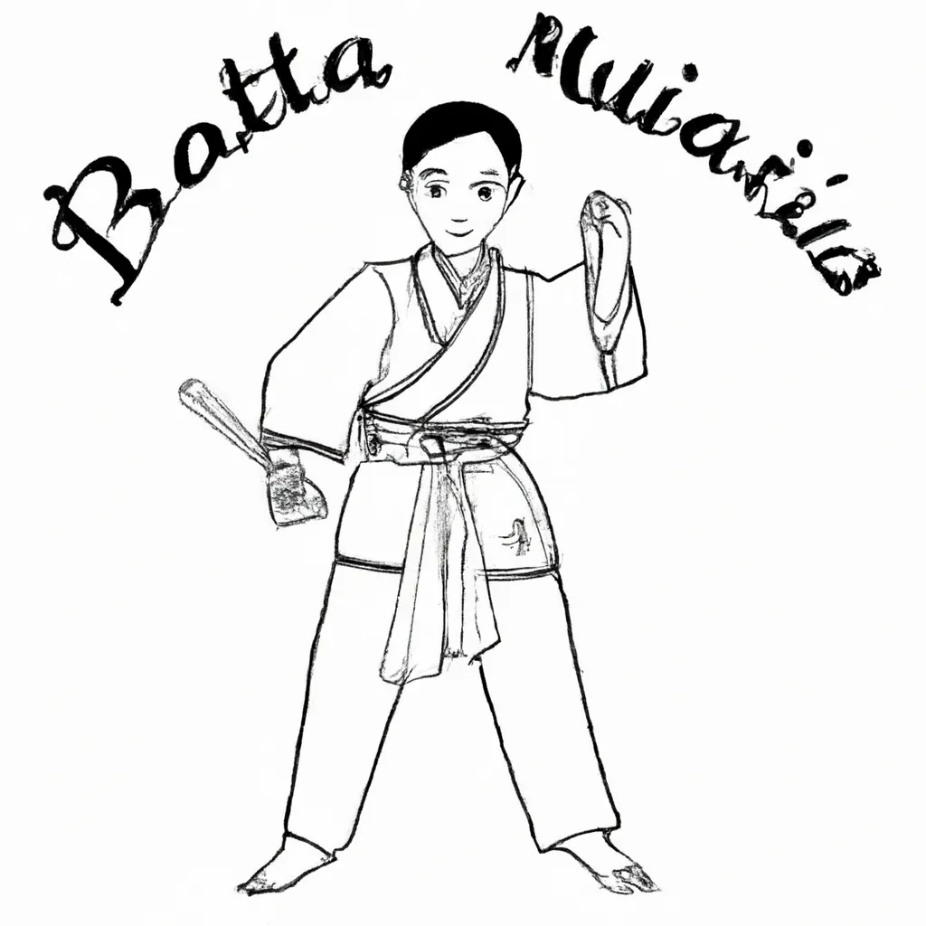 caminho do budo desenhos artes marciais japonesas imprimir colorir 6 caminho do budo desenhos artes marciais japonesas imprimir colorir 6