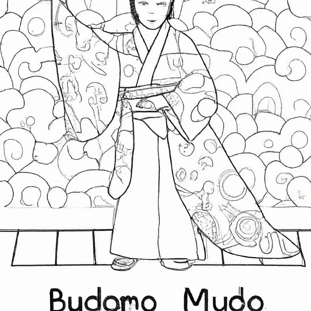 caminho do budo desenhos artes marciais japonesas imprimir colorir 10 caminho do budo desenhos artes marciais japonesas imprimir colorir 10