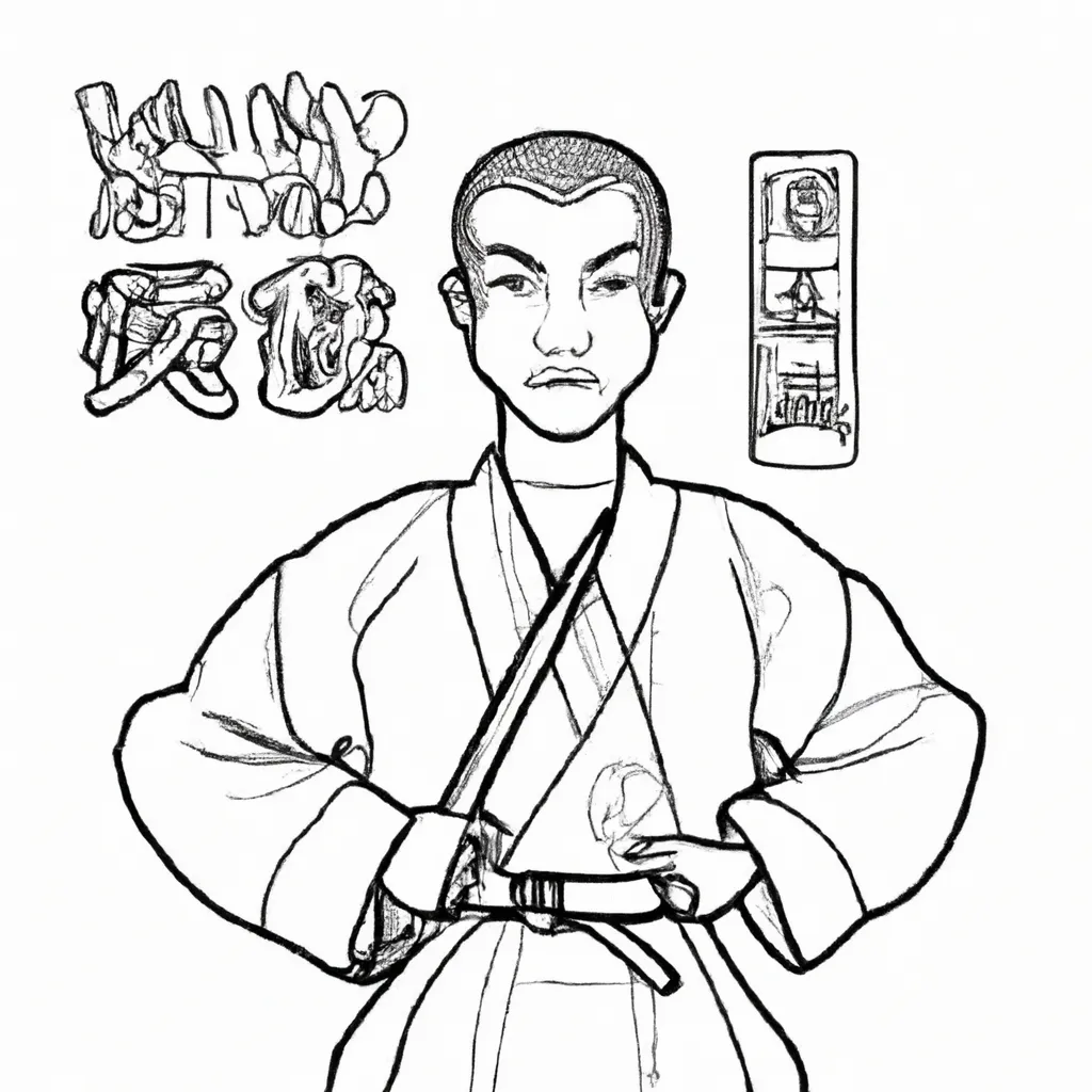 caminho do budo desenhos artes marciais japonesas imprimir colorir 12 caminho do budo desenhos artes marciais japonesas imprimir colorir 12