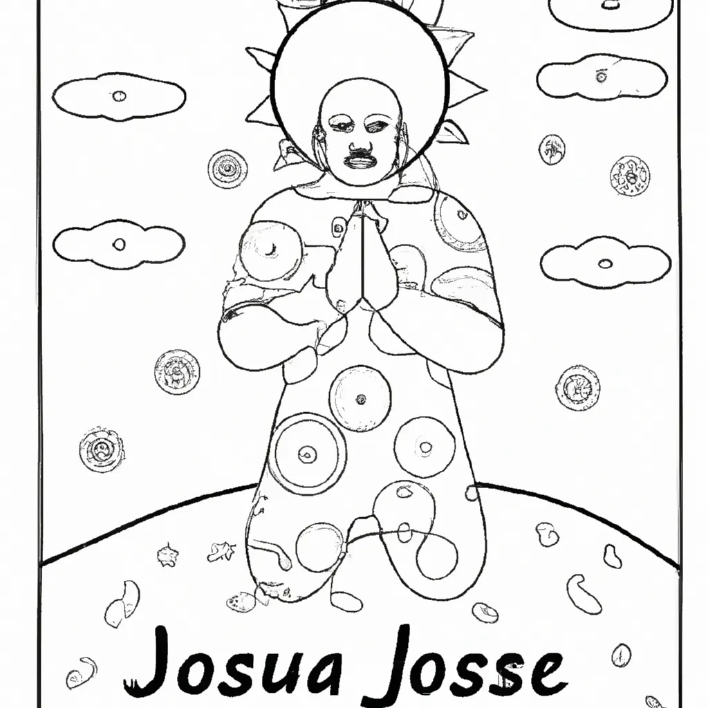 desenhos josue orando sol parou imprimir colorir gratis desenhos josue orando sol parou imprimir colorir gratis