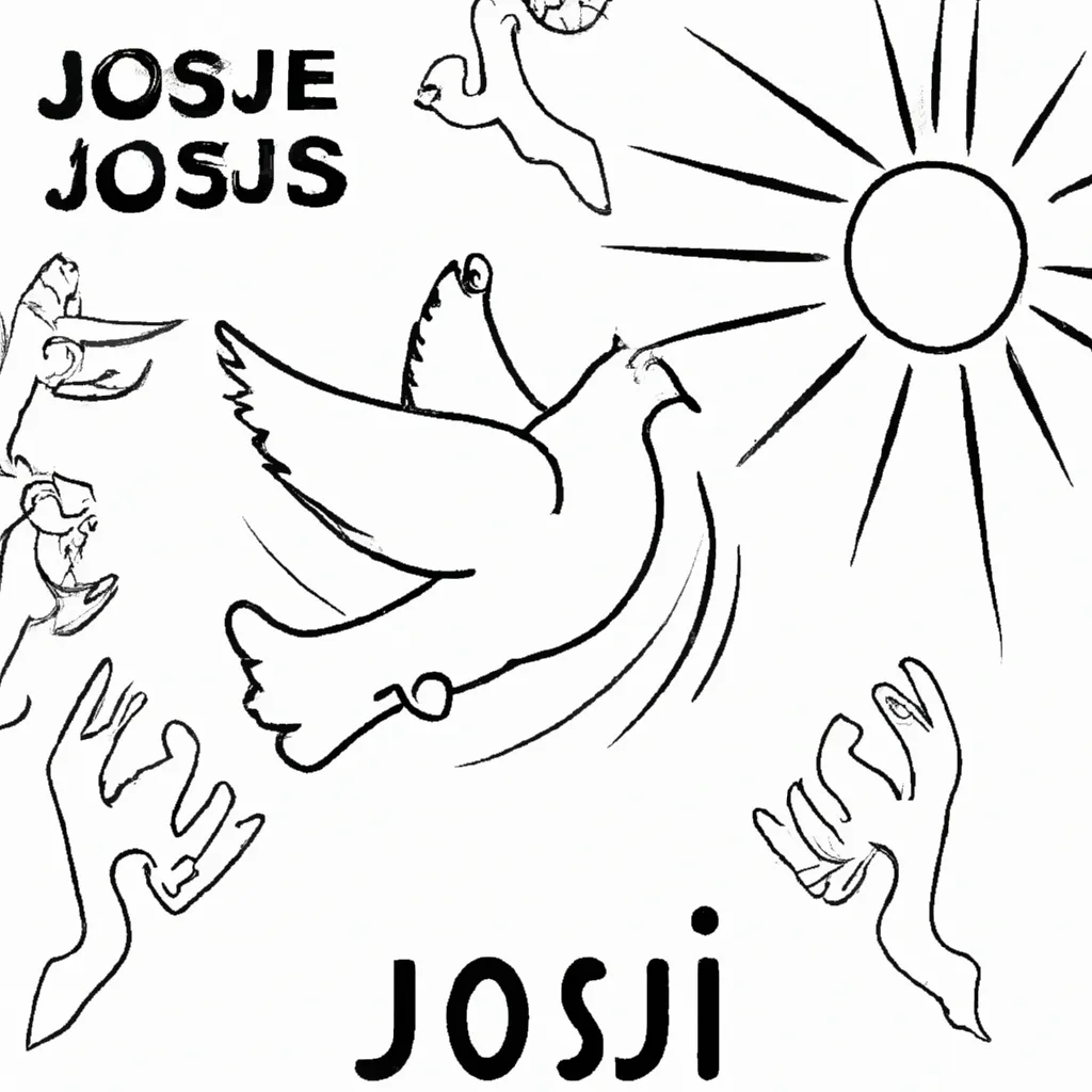 desenhos josue orando sol parou imprimir colorir gratis 1 desenhos josue orando sol parou imprimir colorir gratis 1