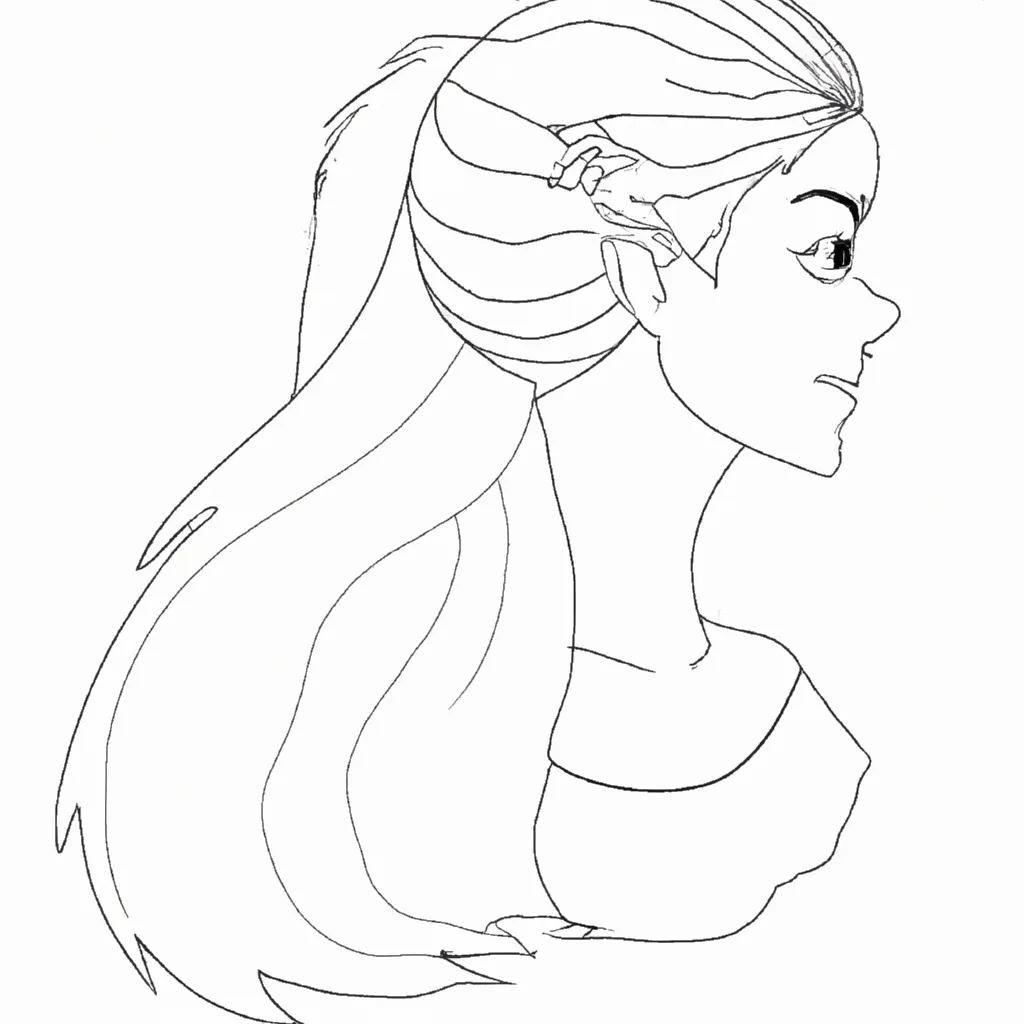 desenhos corte cabelo americano imprimir colorir gratis 2