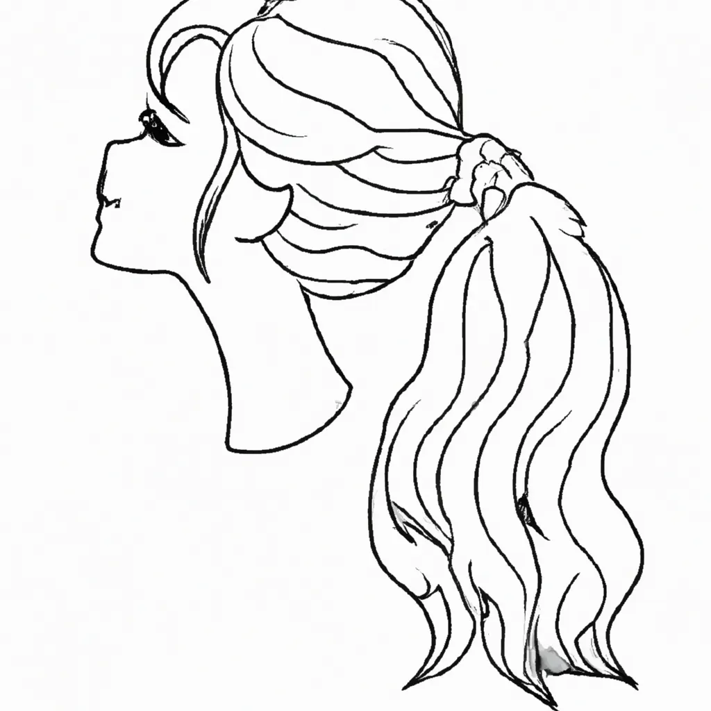 desenhos corte cabelo americano imprimir colorir gratis 3