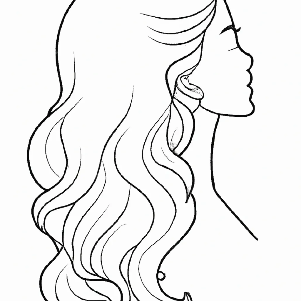 desenhos corte cabelo americano imprimir colorir gratis 5