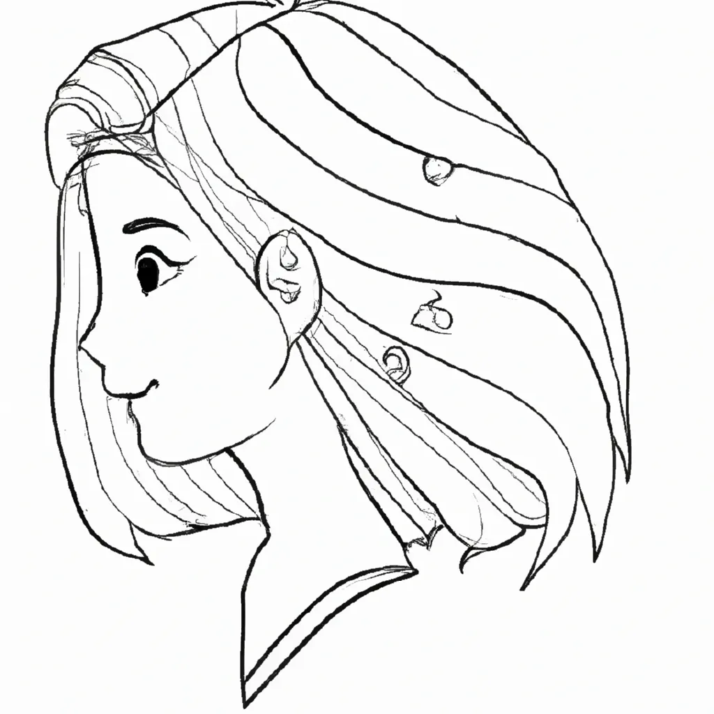 desenhos corte cabelo americano imprimir colorir gratis 11