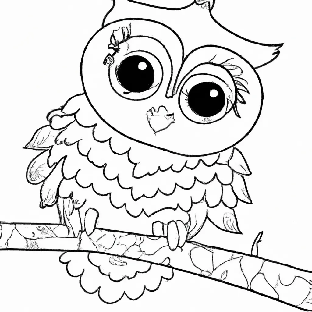 desenhos coruja branca imprimir colorir gratis 5