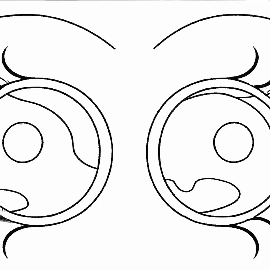 desenhos olhos verdes imprimir colorir gratis 3