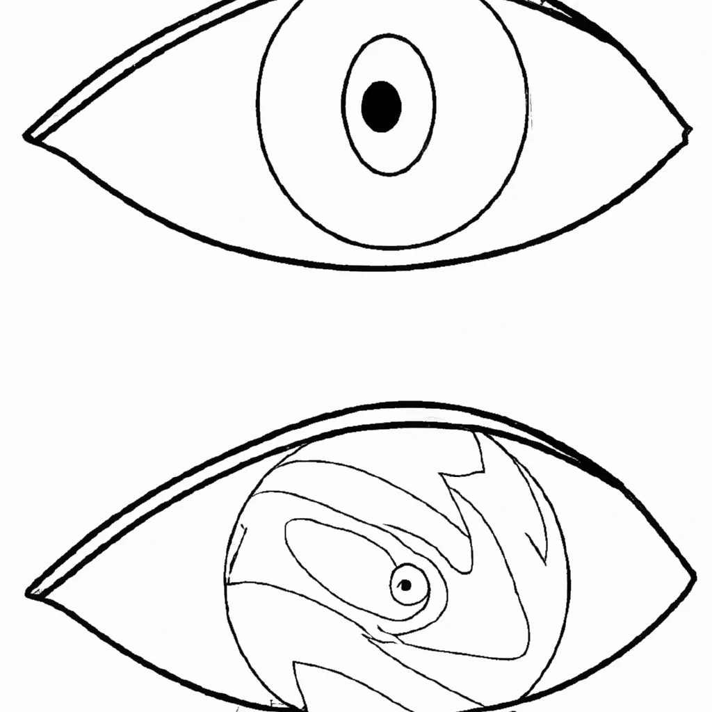 desenhos olhos verdes imprimir colorir gratis 7