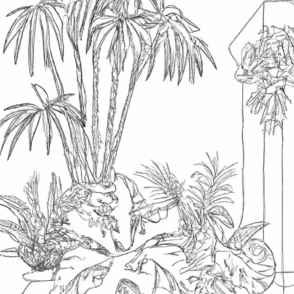 desenhos jardins tropicais imprimir colorir gratis 8