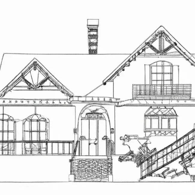desenhos casas ricos imprimir colorir gratis 2