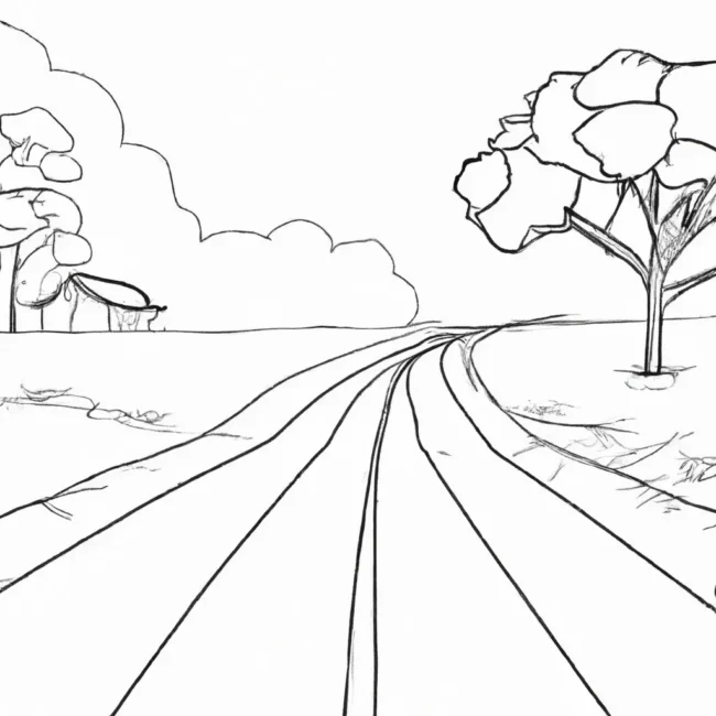 desenhos estrada fazenda imprimir colorir gratis 7