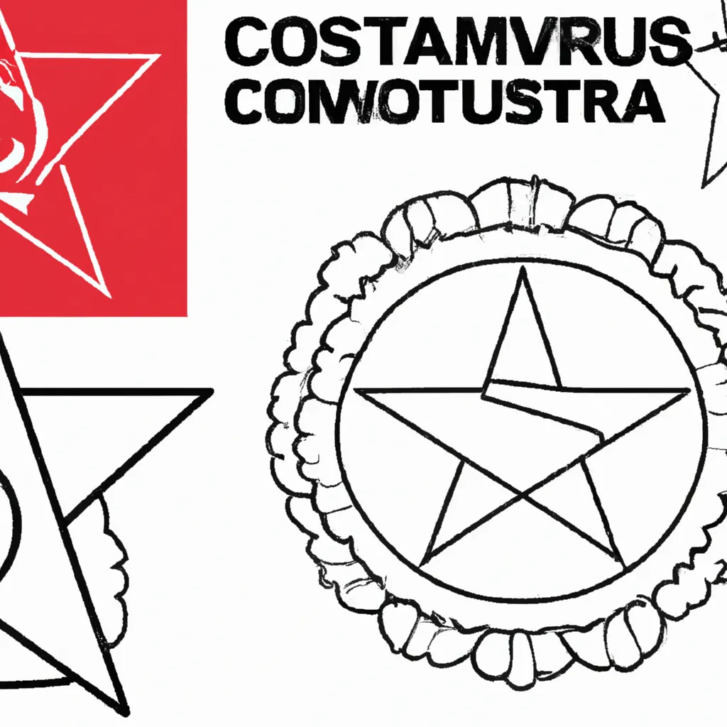 desenhos simbolo comunismo imprimir colorir gratis 7