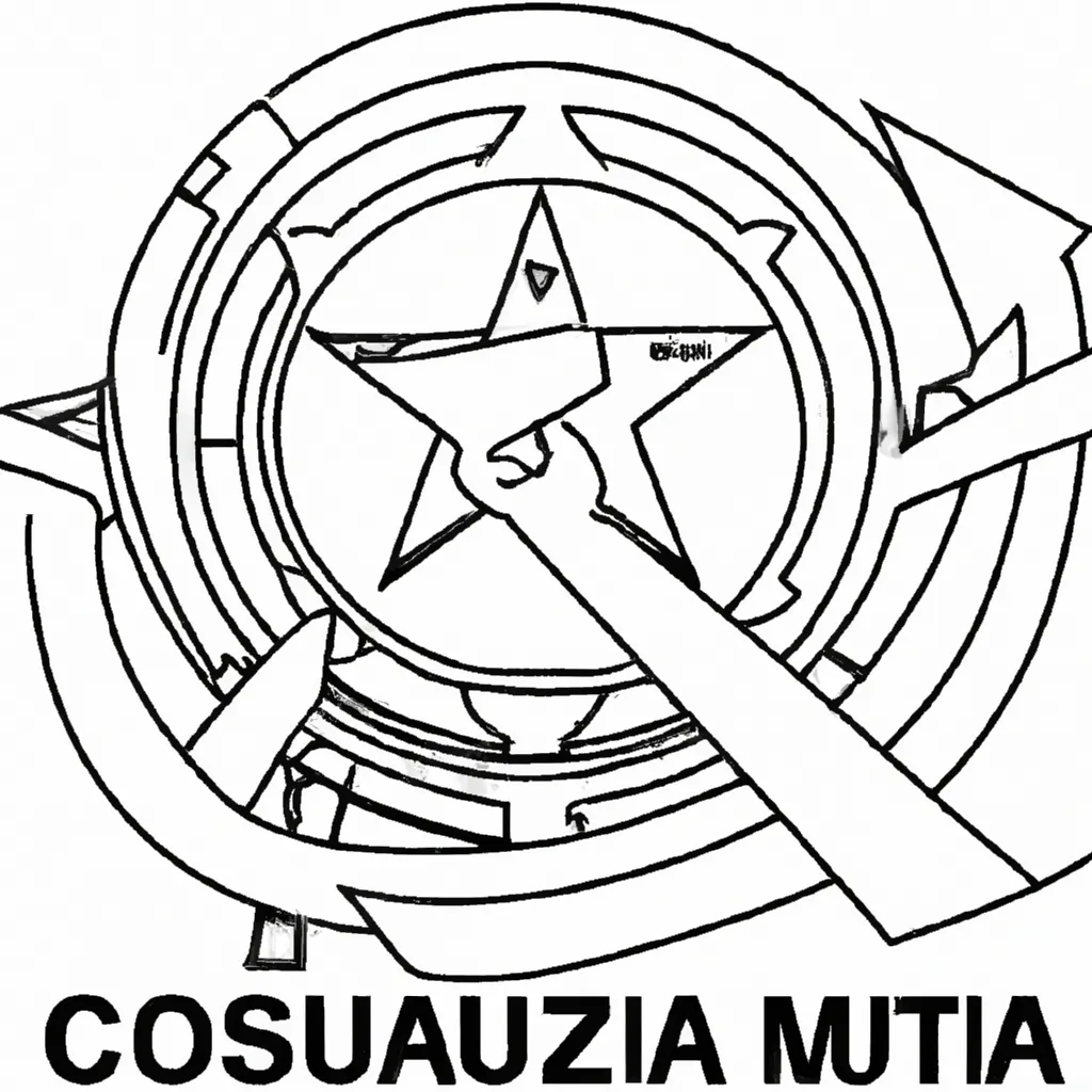 desenhos simbolo comunismo imprimir colorir gratis 11