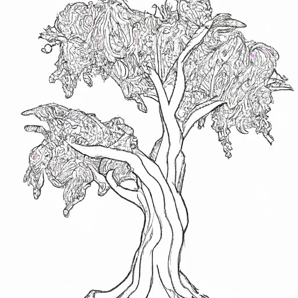 desenhos arvore jade imprimir colorir gratis 5 desenhos arvore jade imprimir colorir gratis 5