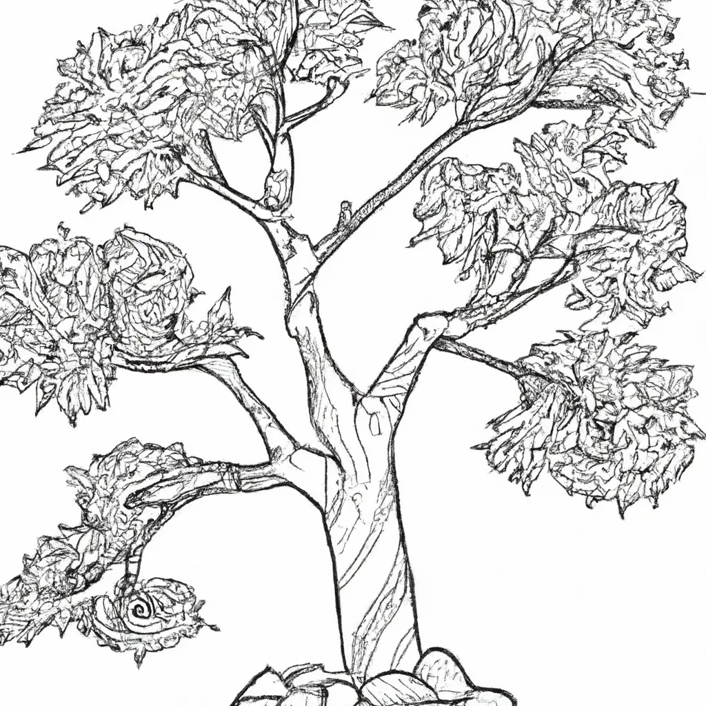 desenhos arvore jade imprimir colorir gratis 6 desenhos arvore jade imprimir colorir gratis 6
