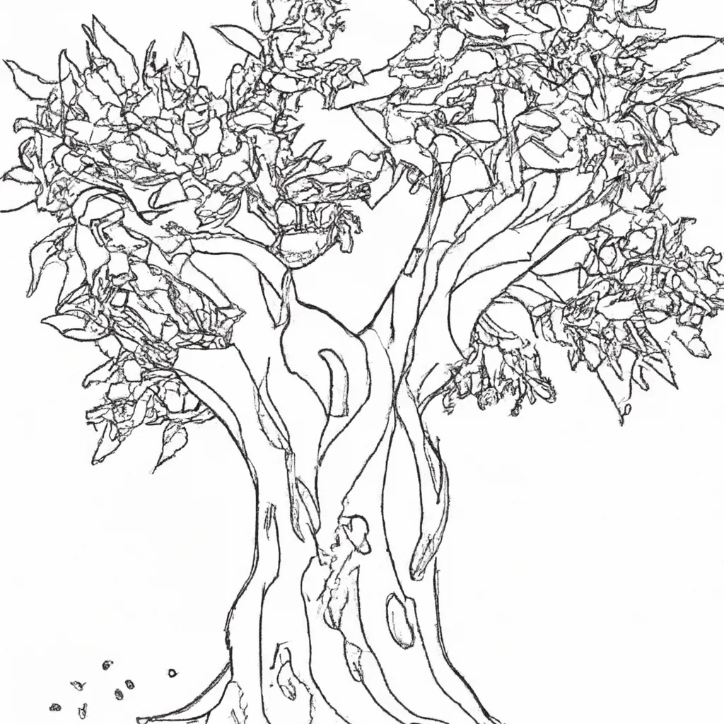 desenhos arvore jade imprimir colorir gratis 11 desenhos arvore jade imprimir colorir gratis 11