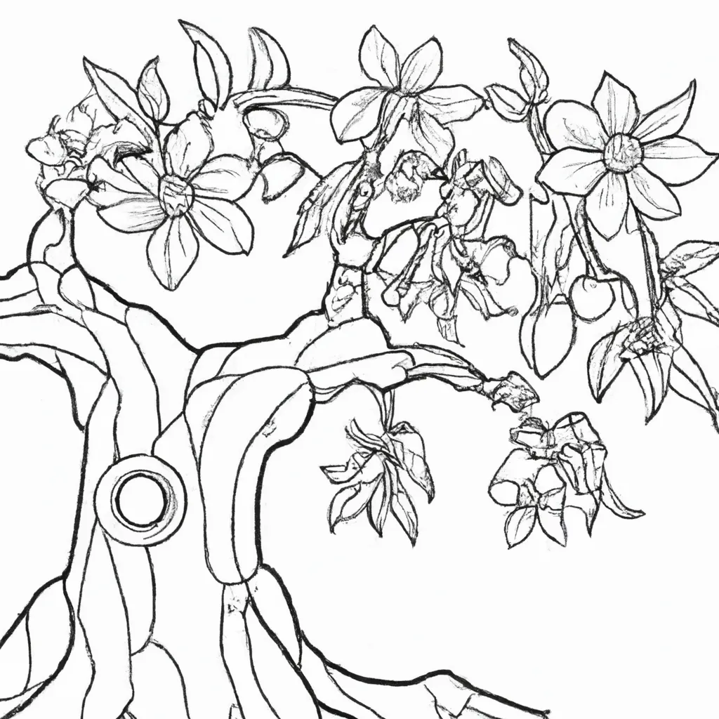 desenhos arvore jade imprimir colorir gratis 14 desenhos arvore jade imprimir colorir gratis 14