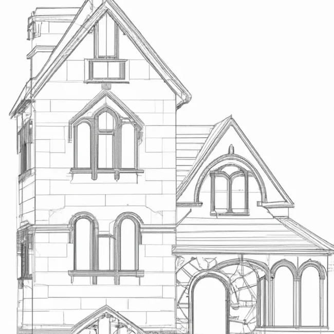 desenhos casa ricos imprimir colorir gratis 10