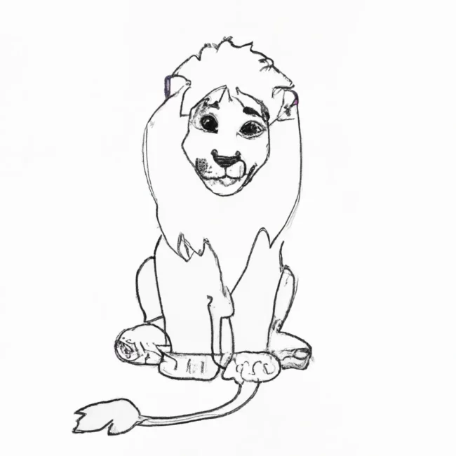desenhos filhote leao imprimir colorir gratis 3