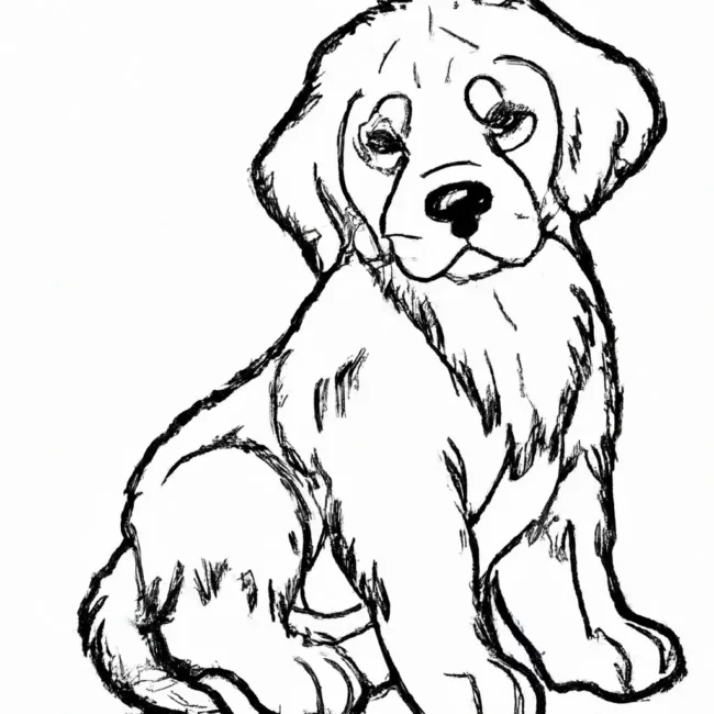 desenhos filhote cachorro imprimir colorir gratis 11