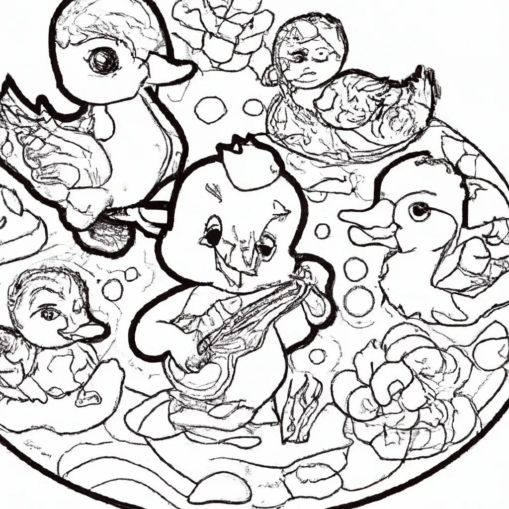 desenhos grupo fofoca imprimir colorir gratis 11