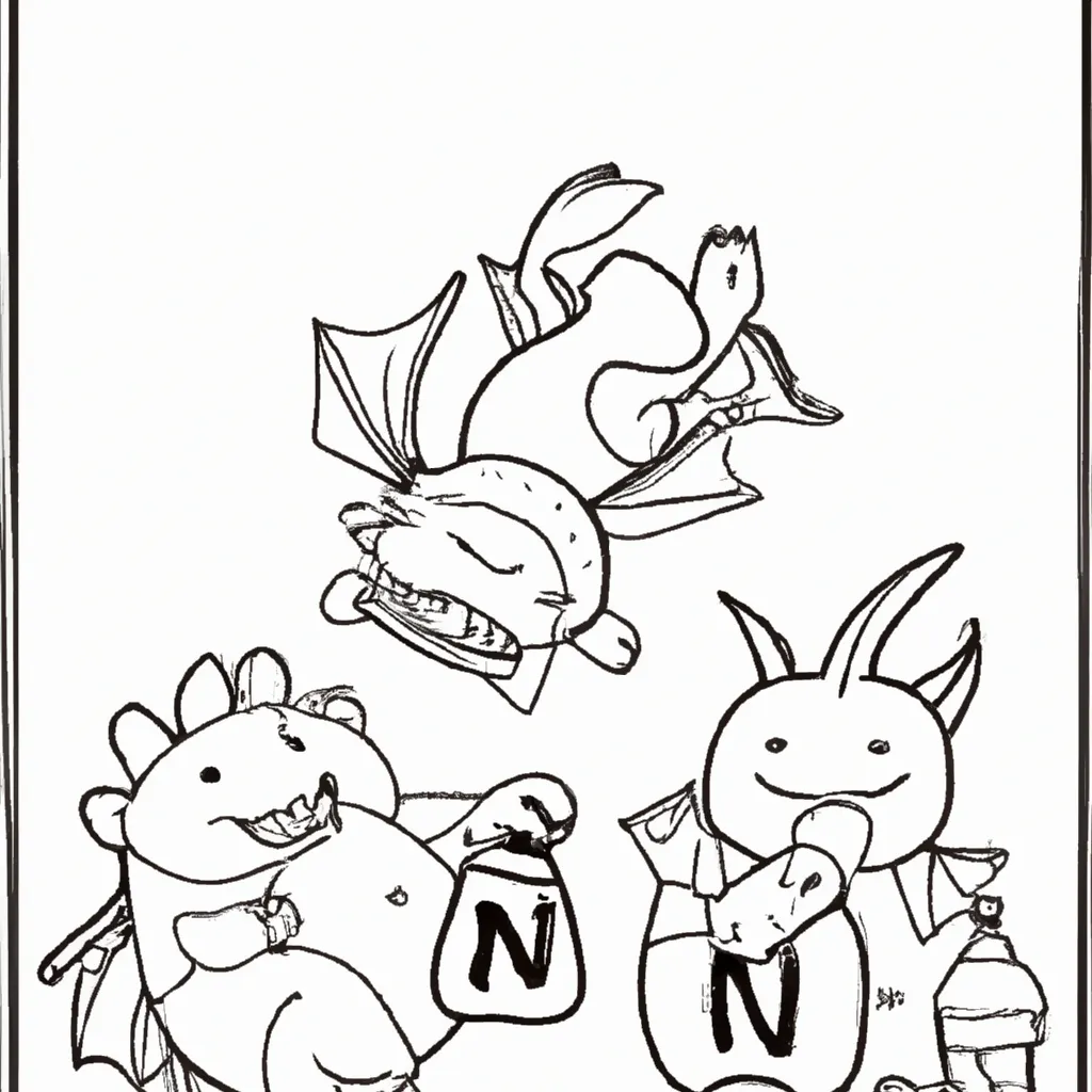 desenhos grupo fofoca imprimir colorir gratis 12