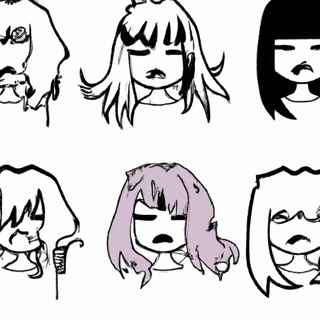 desenhos cabelo emo imprimir colorir gratis 11 desenhos cabelo emo imprimir colorir gratis 11