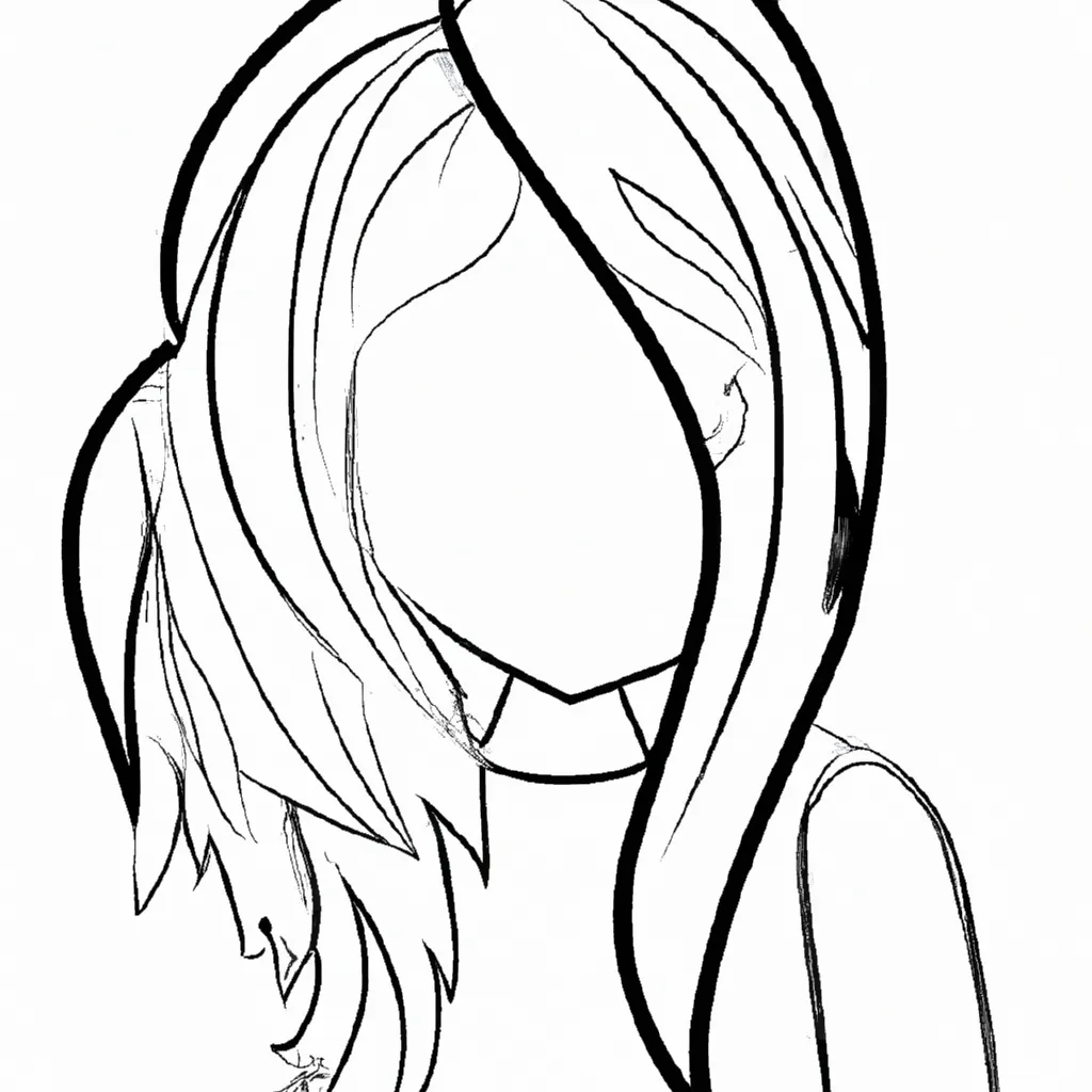 desenhos cabelo emo imprimir colorir gratis 14 desenhos cabelo emo imprimir colorir gratis 14