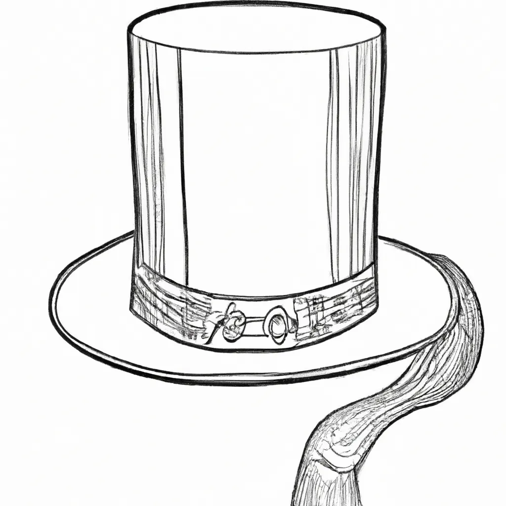 desenhos chapeu judeu imprimir colorir gratis 7