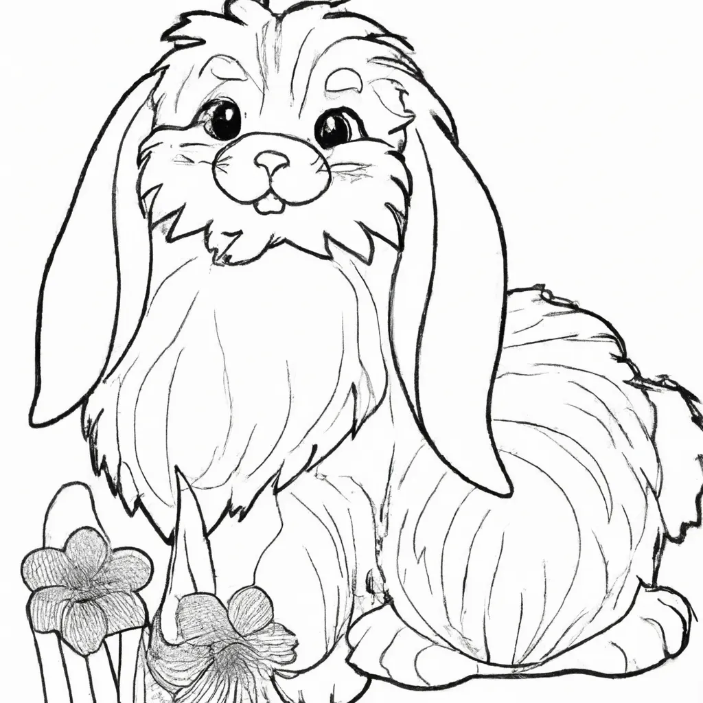 desenhos coelho angora imprimir colorir gratis 1 desenhos coelho angora imprimir colorir gratis 1