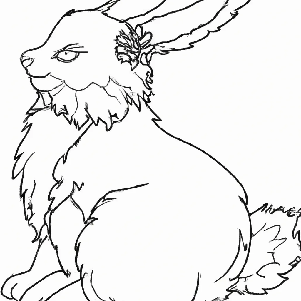 desenhos coelho angora imprimir colorir gratis 11