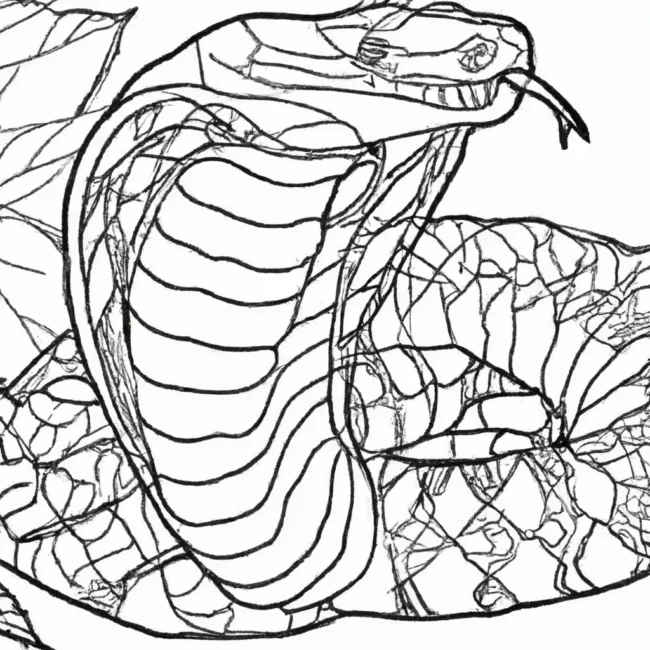 desenhos cobra titanoboa imprimir colorir gratis 3