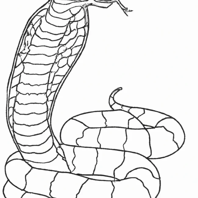 desenhos cobra titanoboa imprimir colorir gratis 4