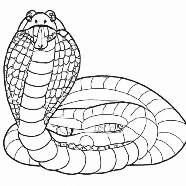 desenhos cobra titanoboa imprimir colorir gratis 7