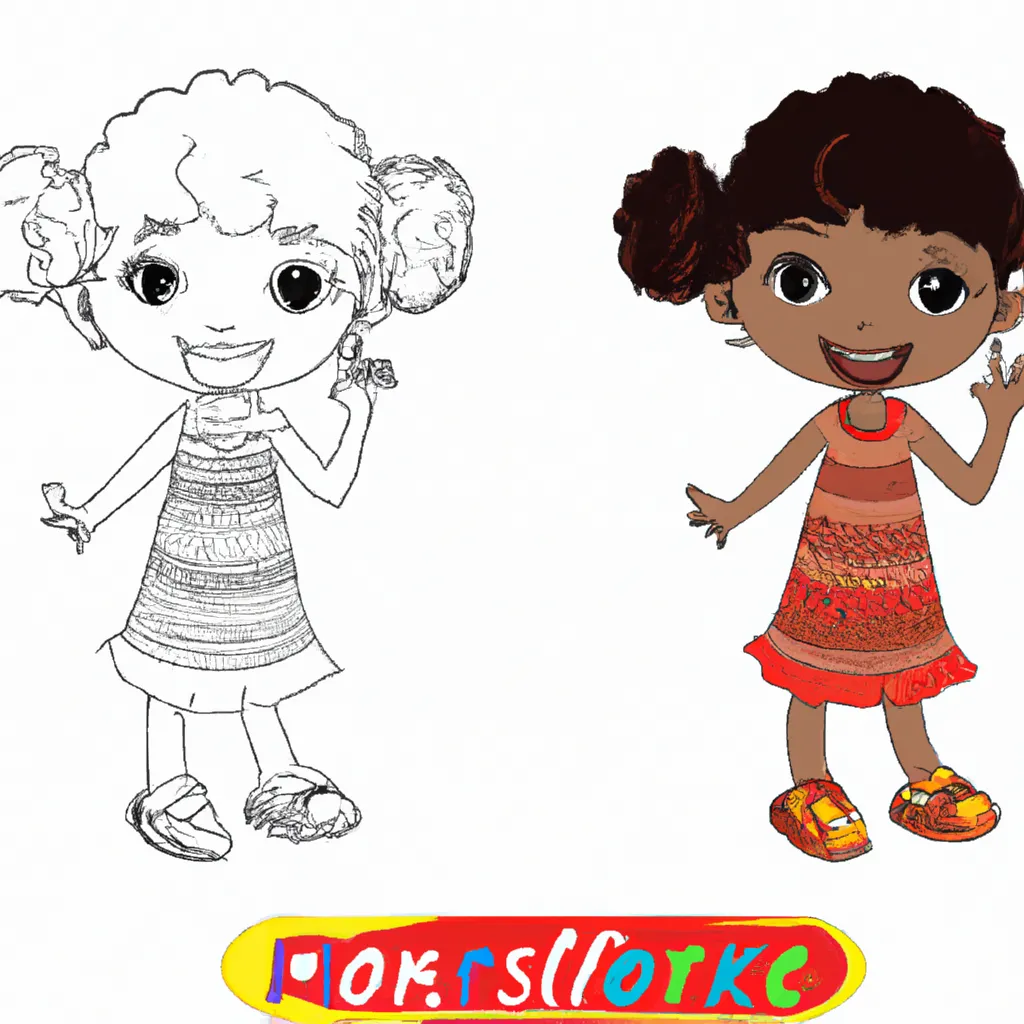 desenhos crianca morena imprimir colorir gratis