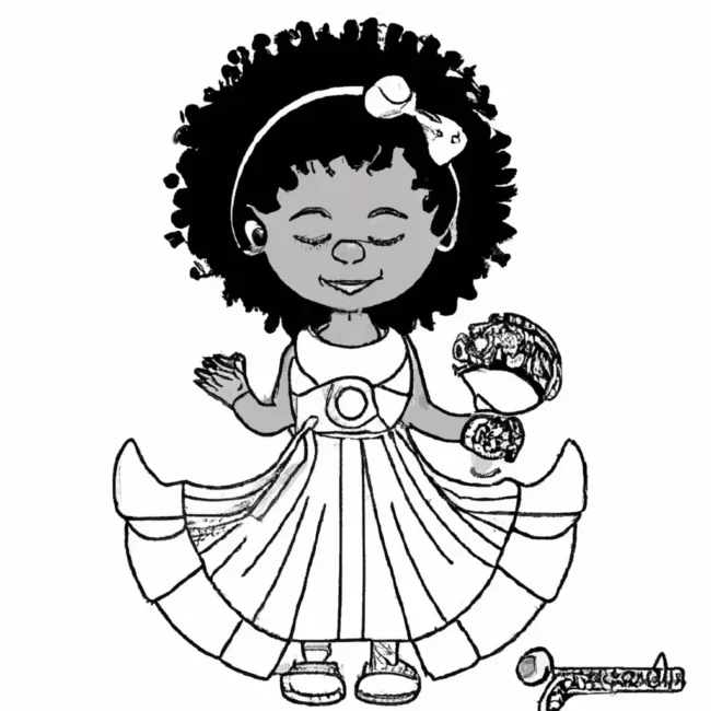 desenhos crianca morena imprimir colorir gratis 4