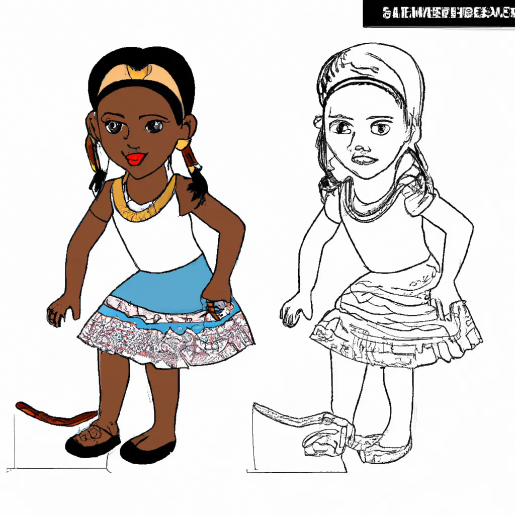 desenhos crianca morena imprimir colorir gratis 6