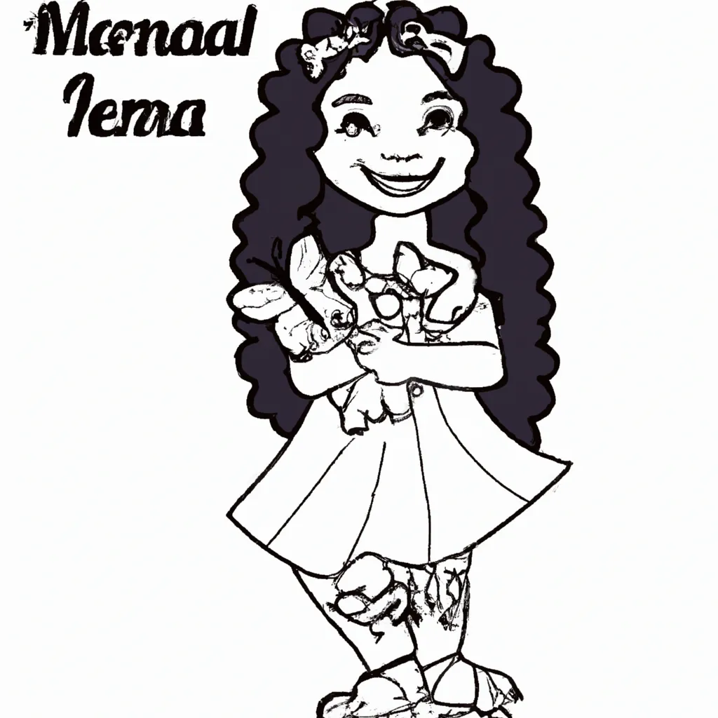 desenhos crianca morena imprimir colorir gratis 7