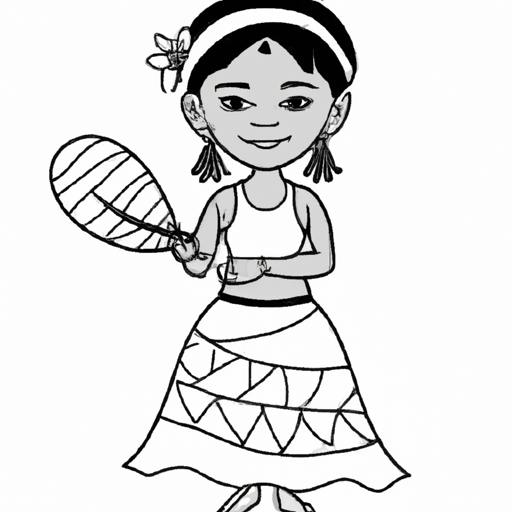 desenhos crianca morena imprimir colorir gratis 11