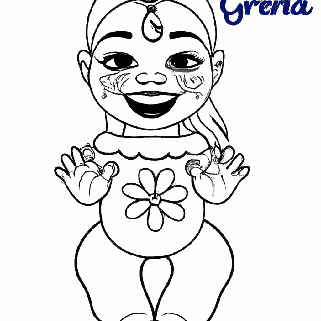 desenhos crianca morena imprimir colorir gratis 13