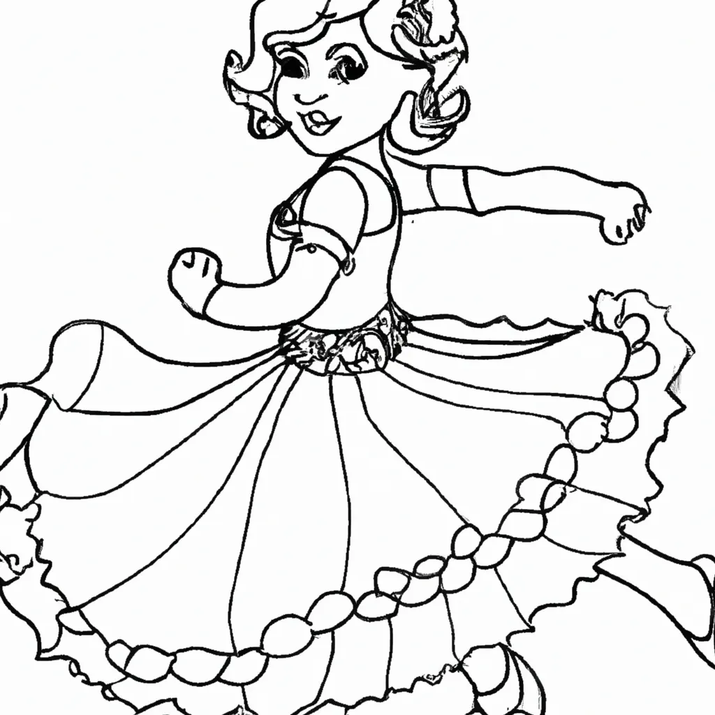 desenhos baile imprimir colorir gratis 14 desenhos baile imprimir colorir gratis 14