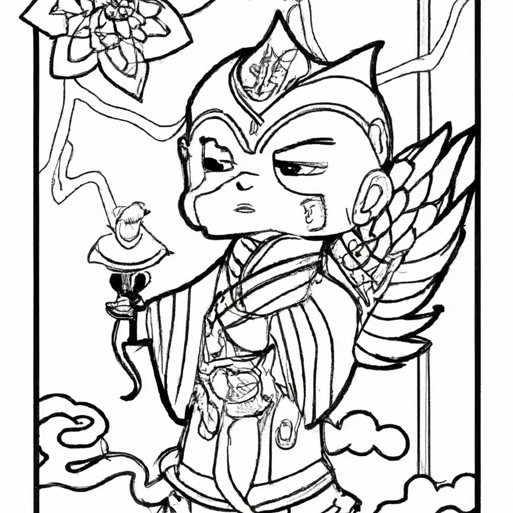 desenhos cultura chinesa imprimir colorir gratis 2