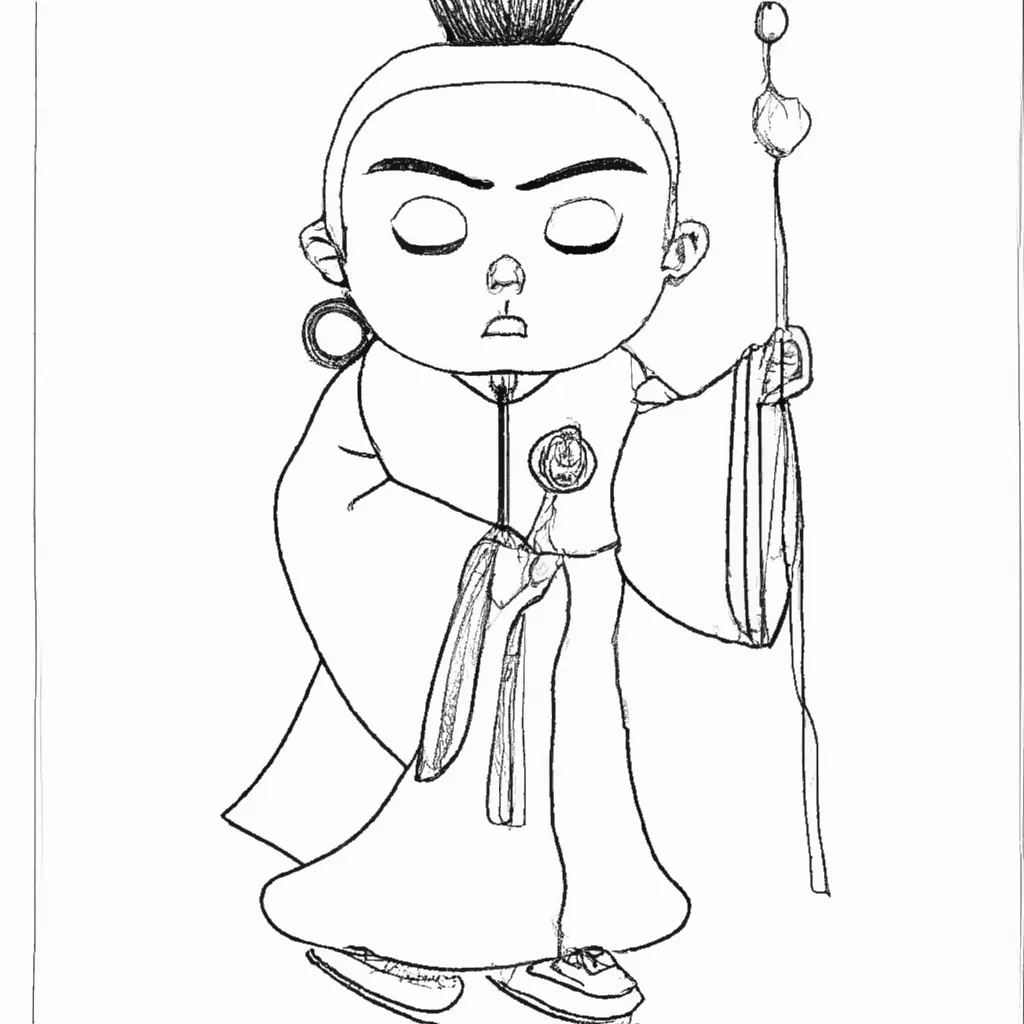 desenhos cultura chinesa imprimir colorir gratis 9